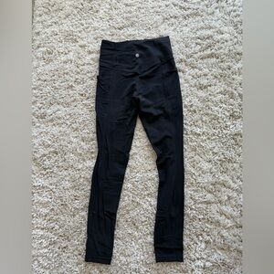 Athleta Black High-Waisted Leggings